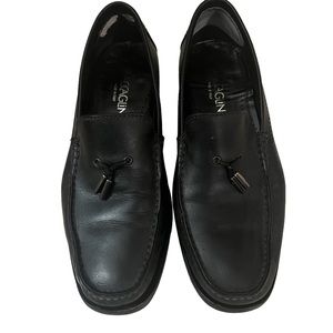 BACCAGLUNI MADE IN ITALY LEATHER MENS LOAFER SIZE 43 US 10